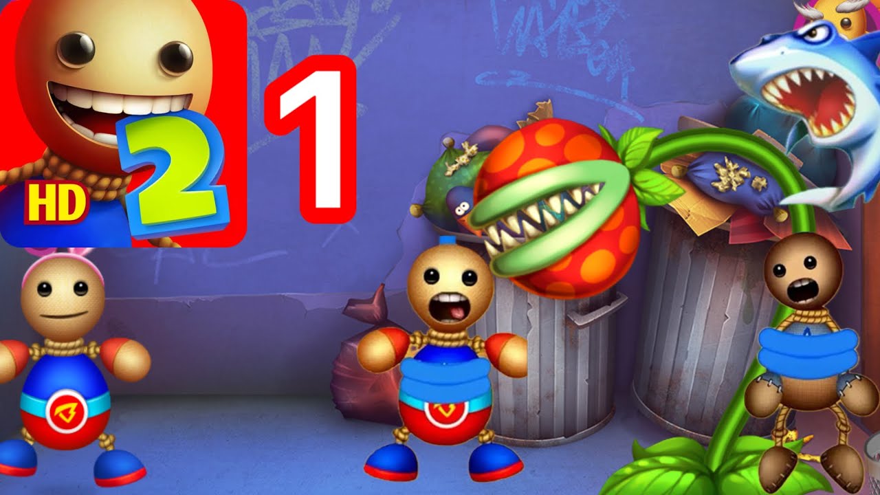 Buddyman: Kick 2 от Kick The Buddy 2! Прохождение 4 (геймплей iOS)
