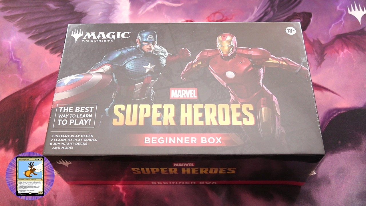Распаковка стартового набора MTG Marvel Super Heroes &mdash; ВСЕГО ЗА $34.99!