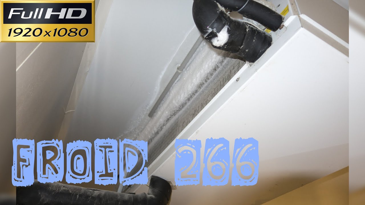 Froid266-Une prise en glace dans une chambre froide boulangerie et quelques astuces pour le dépannag