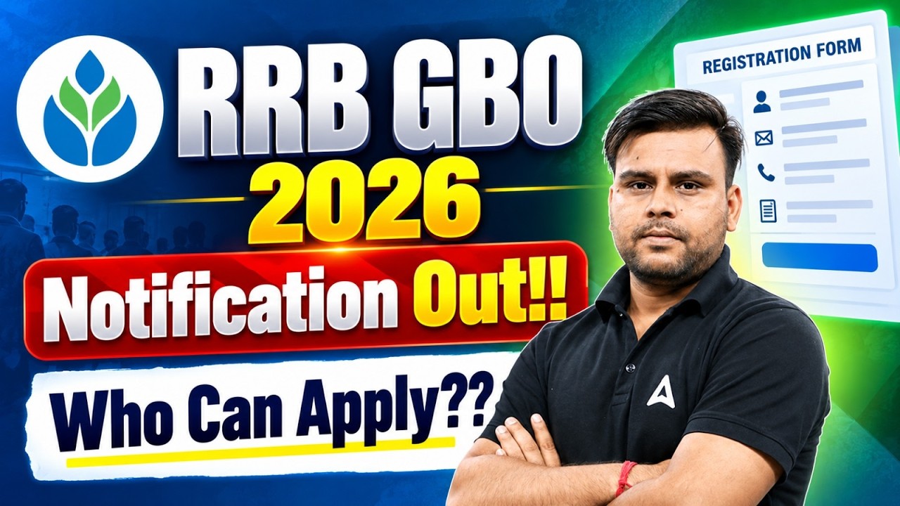 IBPS RRB GBO 2026 Notification Out | Eligibility & Who Can Apply?