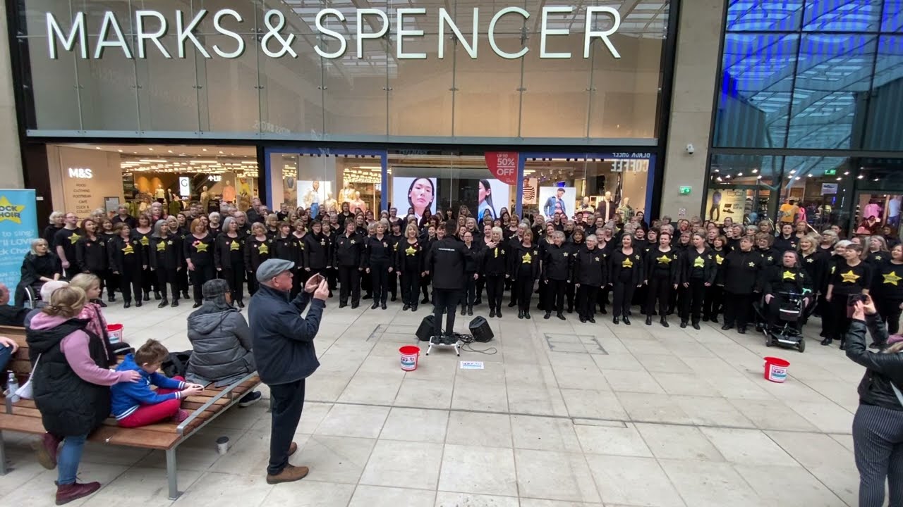 A Thousand Years - Danny's Rock Choirs, Busking for Comic Relief 10/03/2024