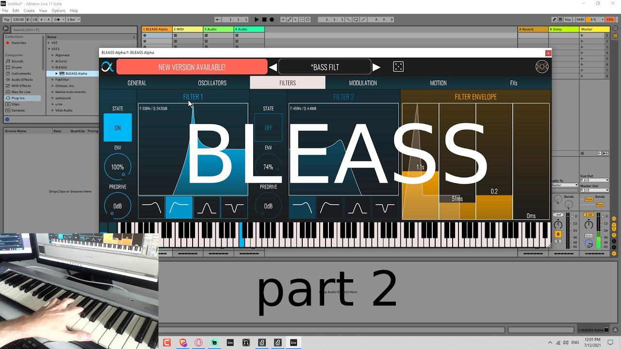 Daily Decibel 129 - Bleass Alpha Synthesizer - First Impressions - Part 2