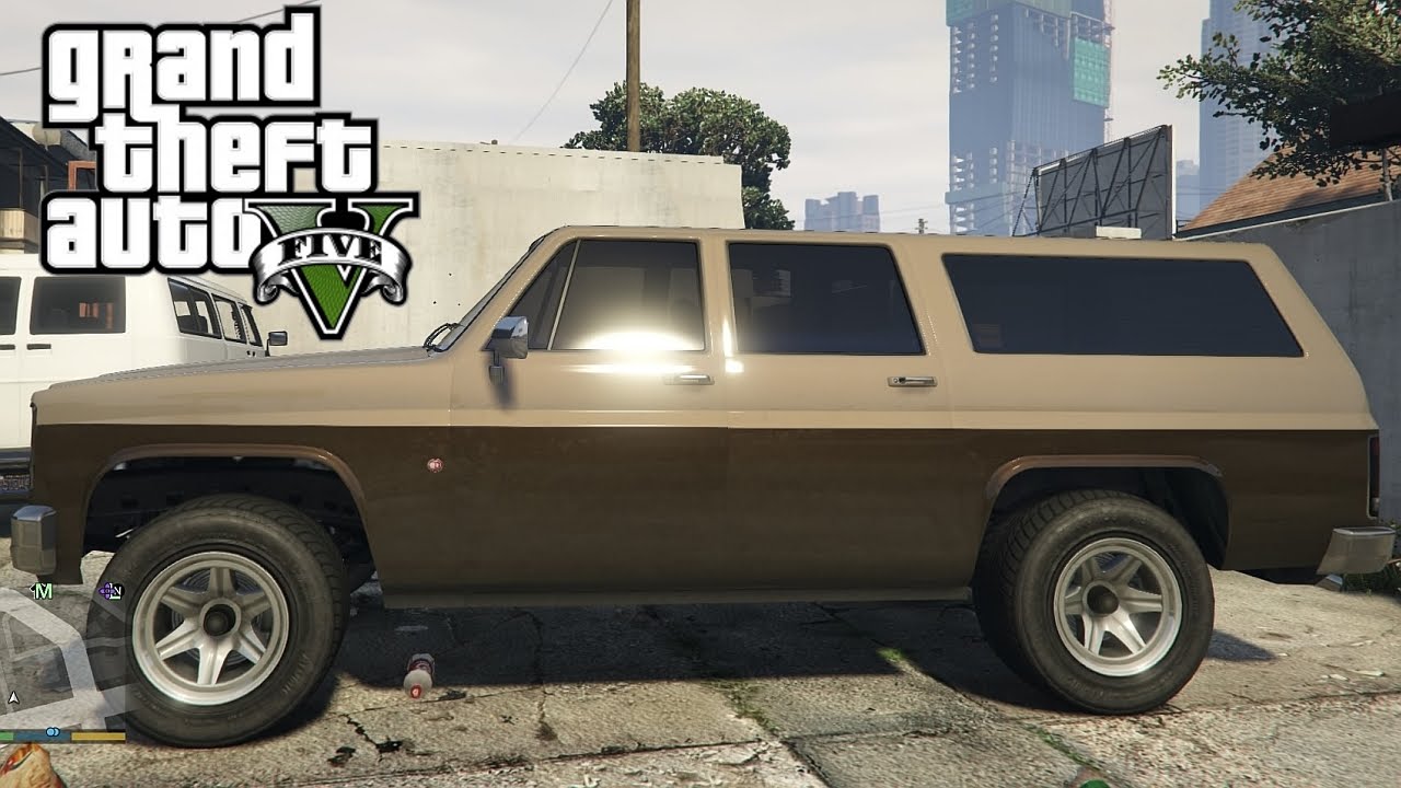 GTA V Next Gen PS4 - Declasse Rancher XL SUV Test Drive
