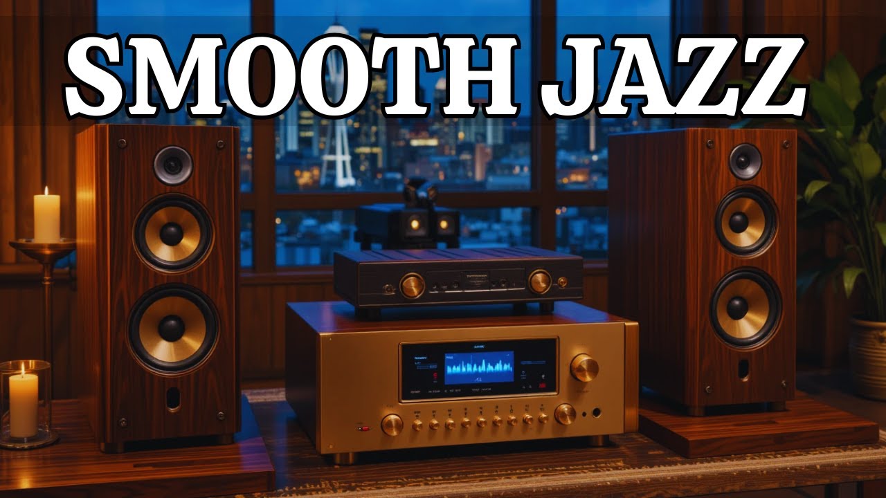 Smooth Jazz Lounge - Elegant R&B Vibes & High End Speakers