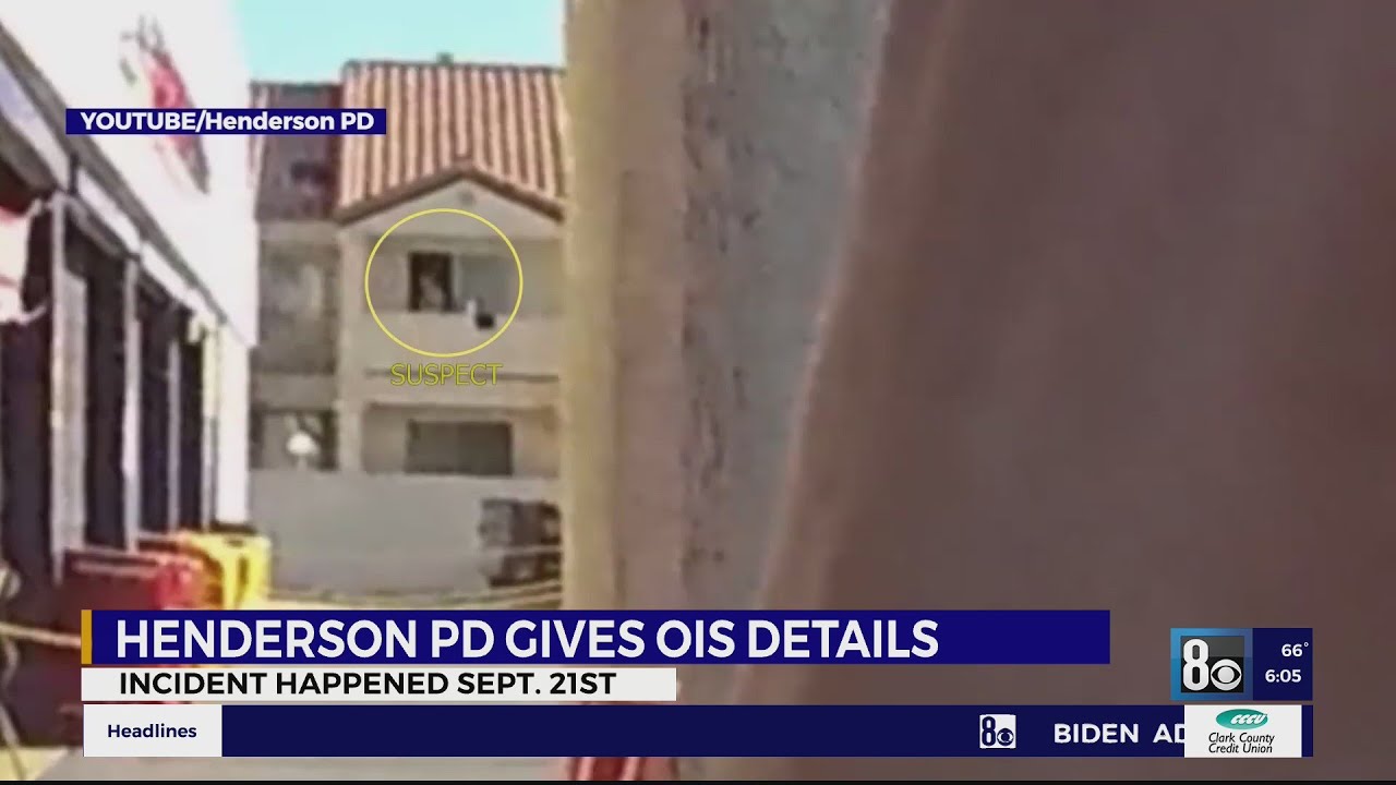 Suspect pointed gun at officers before SWAT shot him, Henderson police say