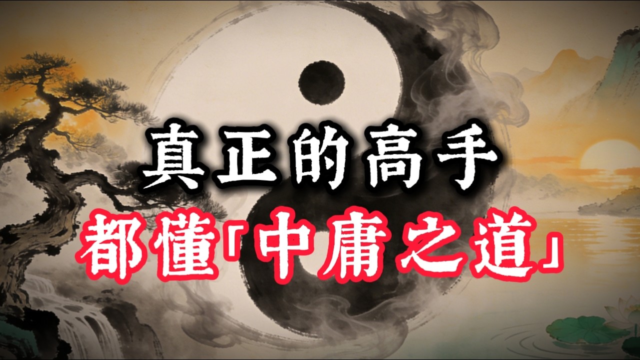 太剛易折，太柔易欺！老祖宗講的『中庸』，並非平庸，而是真正的高手都在用的『頂級生存法則！#处世智慧 #人生感悟 #生意思维 #自我成长 #情感 #成功思维模式 #认知 #事业 #人情世故 #谋略智慧