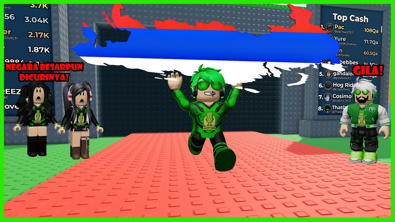 Aku Berhasil Mencuri Negara Secret Super Mahal & Langka 🗿 - Roblox Steal A Country