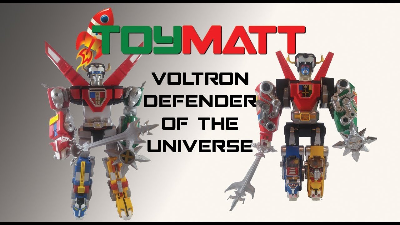 ToyMatt Compares Voltron Panosh Place and Playmates Toys Voltron 84