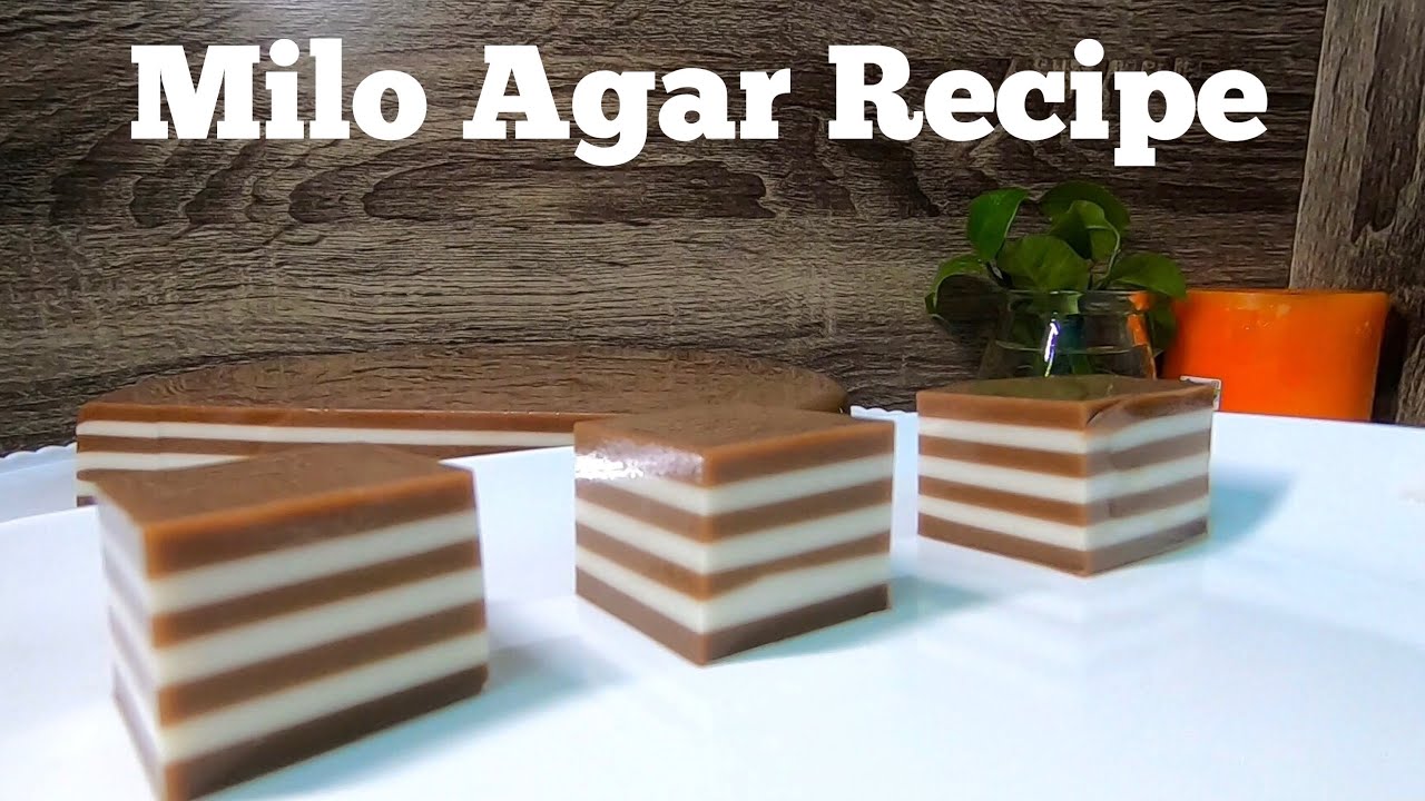 MILO AGAR RECIPE || AGAR AGAR MILO