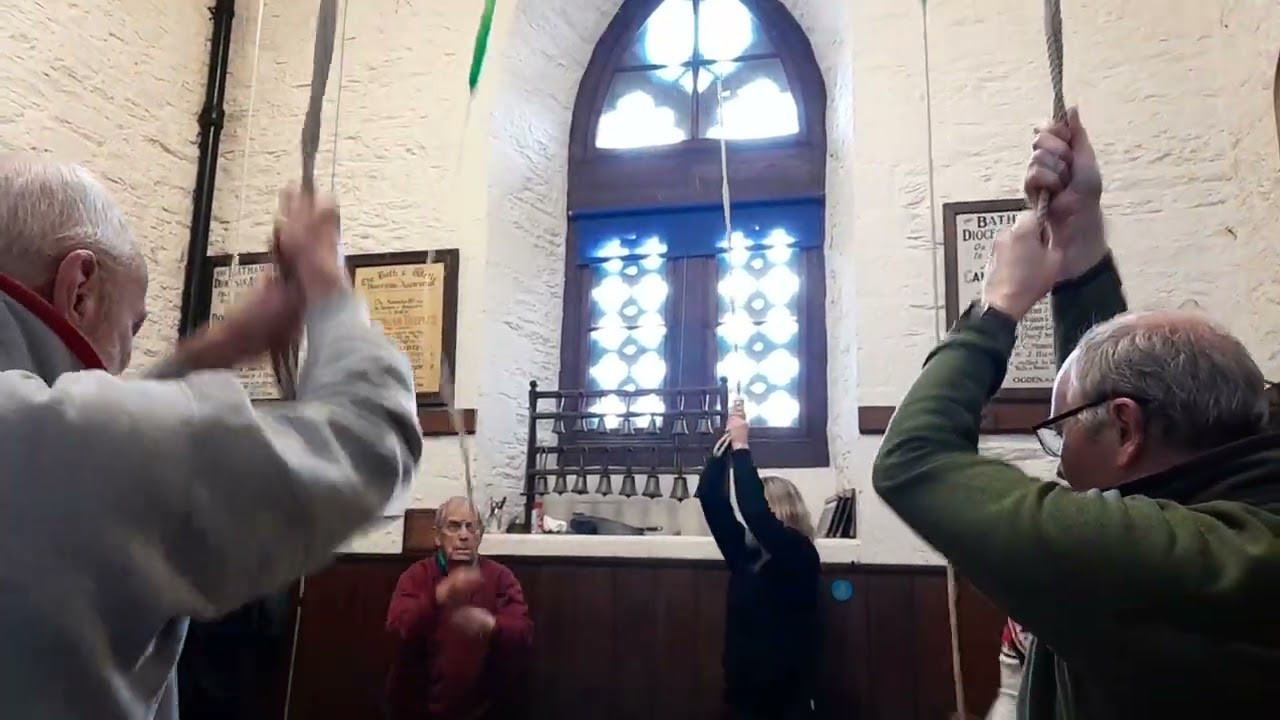 Bellringing at St James, Taunton, Somerset