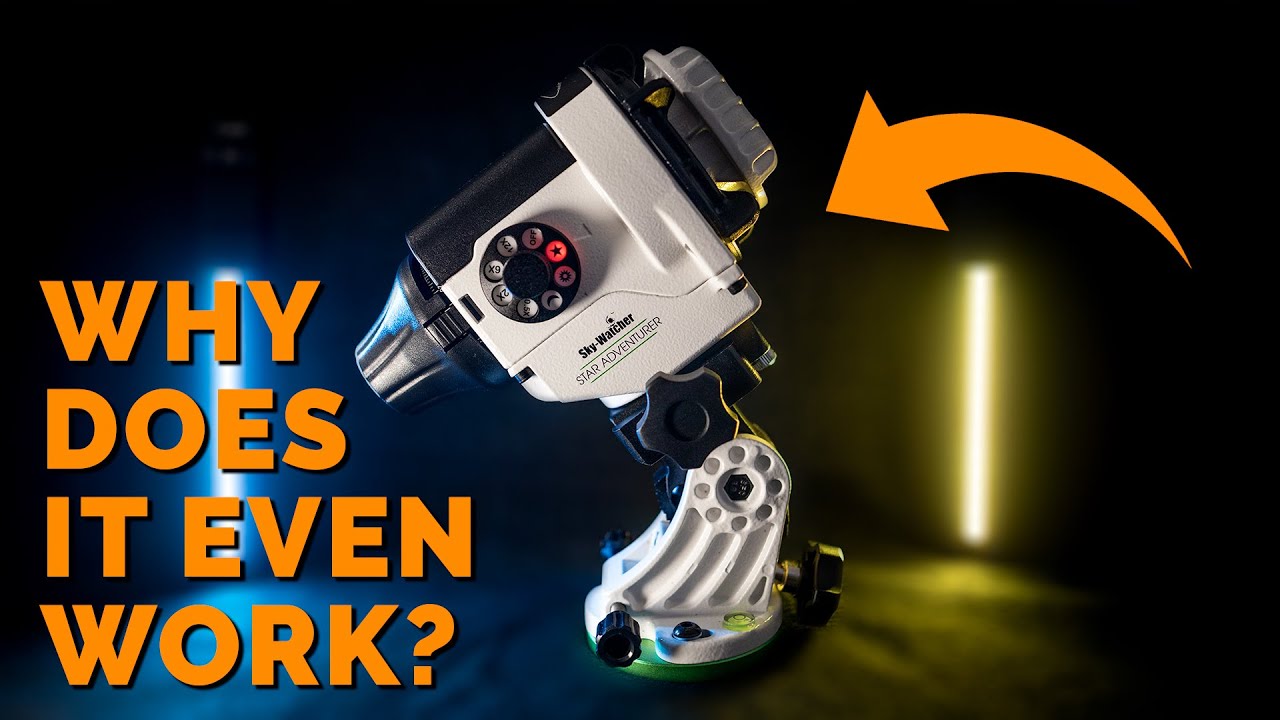 HOW STAR TRACKERS REALLY WORK ? why do they make the sky stationary | Sky-Watcher Star Adventurer