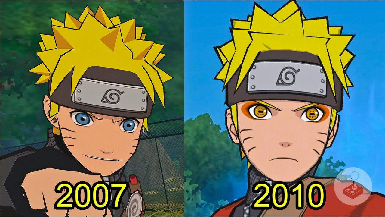 Evolution of Naruto Games in Wii (2007-2010) 4K 60 fps