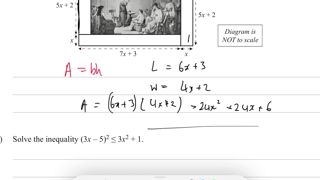 2020 Level 1 Algebra (MCAT)