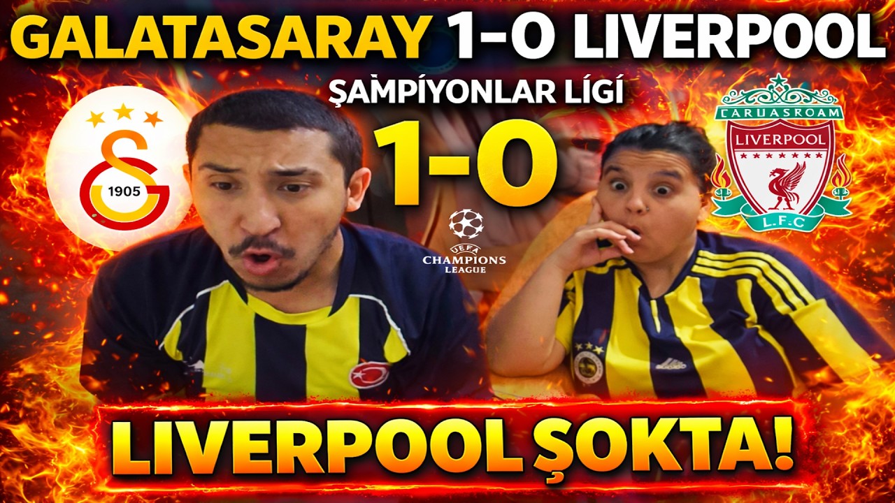 ASLANLAR KÜKREDİ! GALATASARAY 1-0 LİVERPOOL! UEFA CHAMPİONS LEAGUE SON 16 TUR