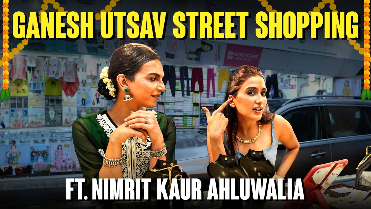 Nimrit Kaur Ahluwalia Goes Mumbaicha Raja for Ganesh Utsav | Gully Fashion | EP16