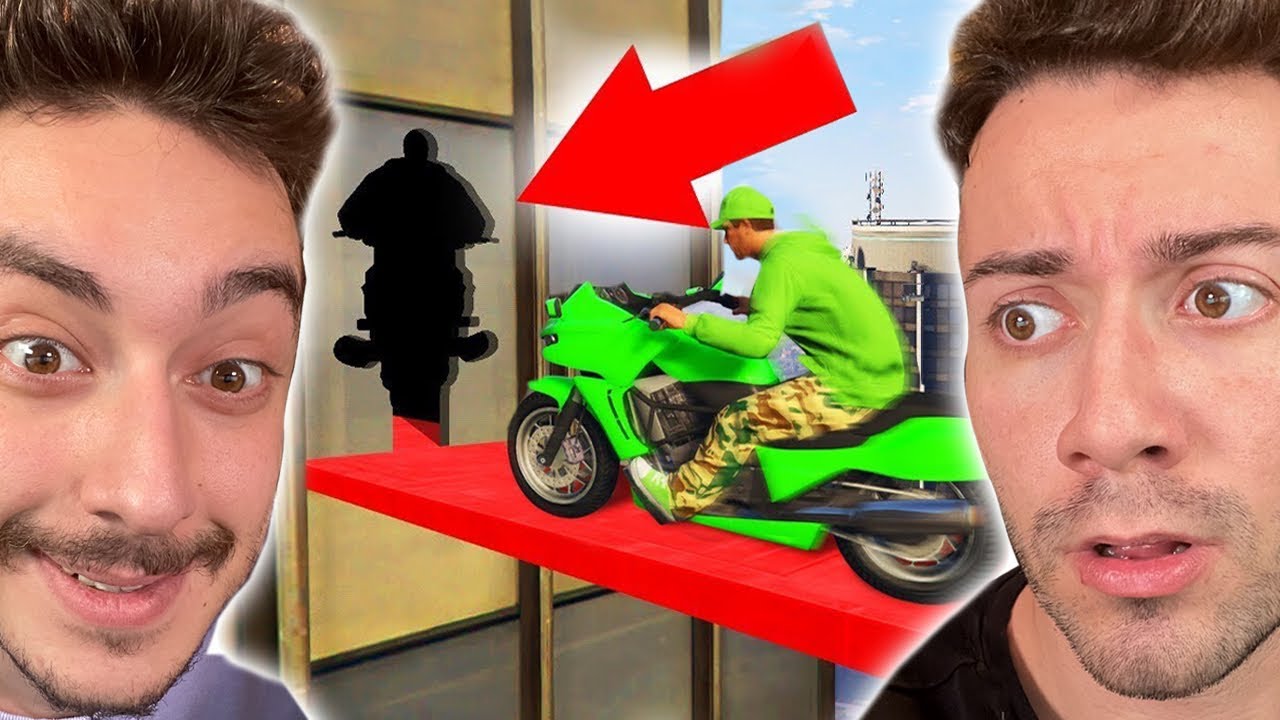 BİNALARDA İNCE DELİĞE MOTOR SÜRMEK (GTA 5 Online Komik Anlar) w/ Enes Batur
