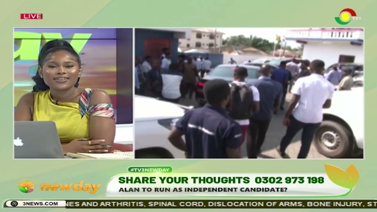 TV33Newday: Share Your Thought - Alan to Run as Independent Candidate?