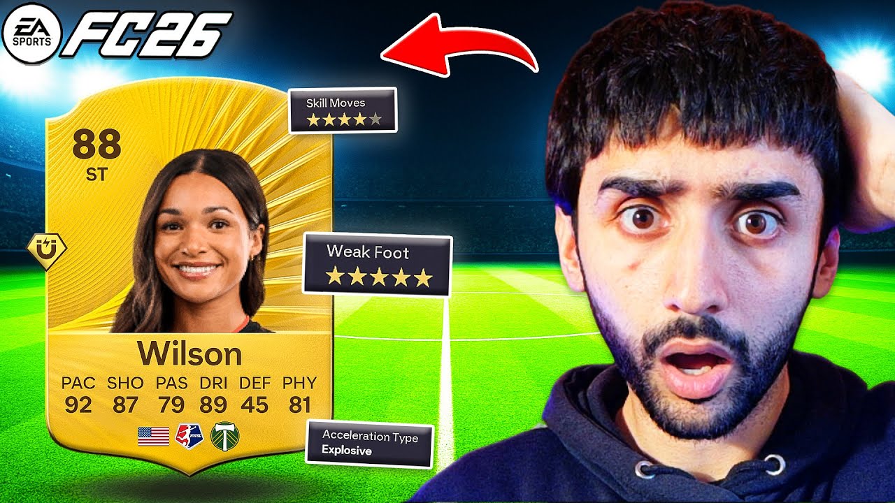 THE FEMALE EUSEBIO🔥 88 ST Sophia Wilson FC 26 Player Review