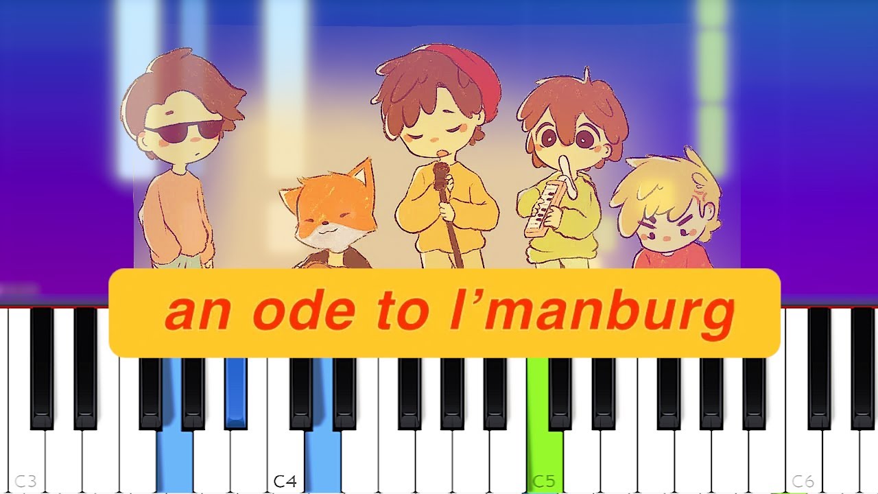 beetlebug - an ode to l'manburg [dream smp war] (Piano Tutorial)