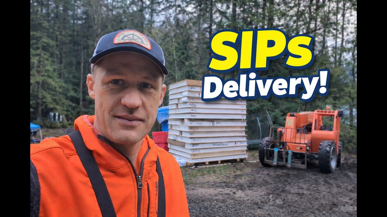 #4 Премьер-тур по SIP-панелям и доставка панелей