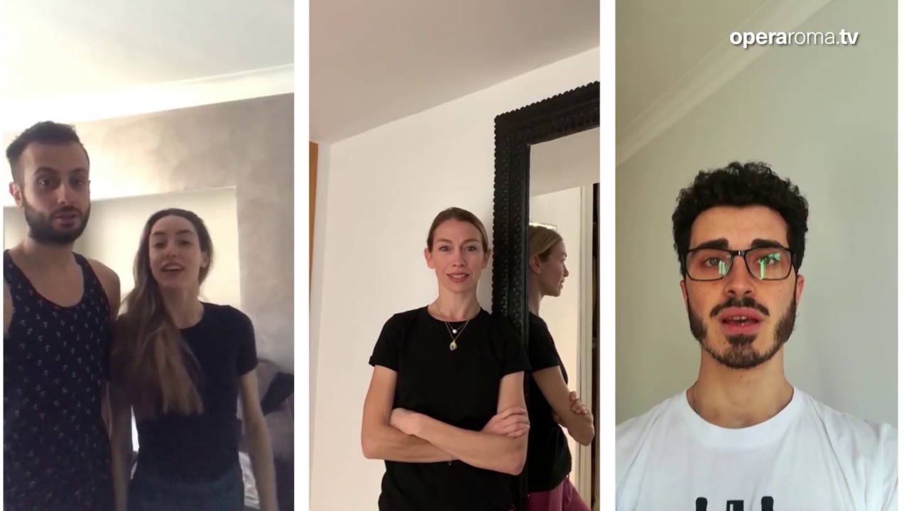 Corpdo di Ballo del Teatro dell'Opera di Roma #IoRestoaCasa