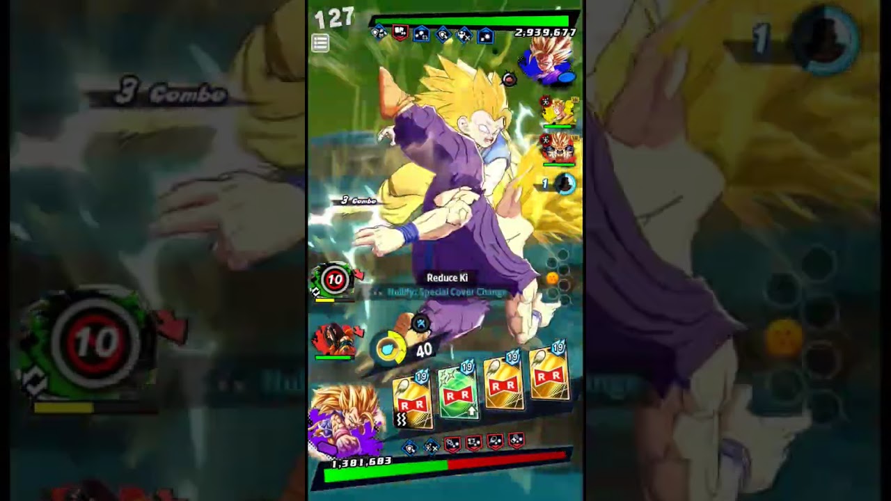 LF FSK GOHAN ONE SHOTS LF GT SSJ3 GOKU (Dragon Ball Legends) 
