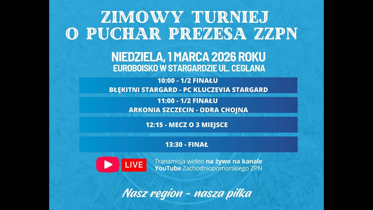 Turniej finałowy Zimowego Pucharu Prezesa ZZPN 2026