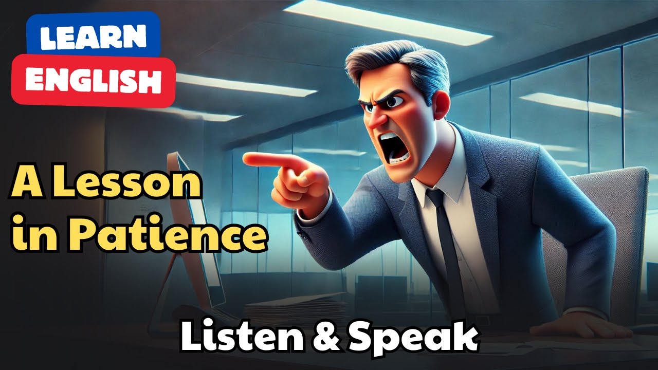 A Lesson in Patience | Improve Your English | English Listening Skills - English Speaking Practice