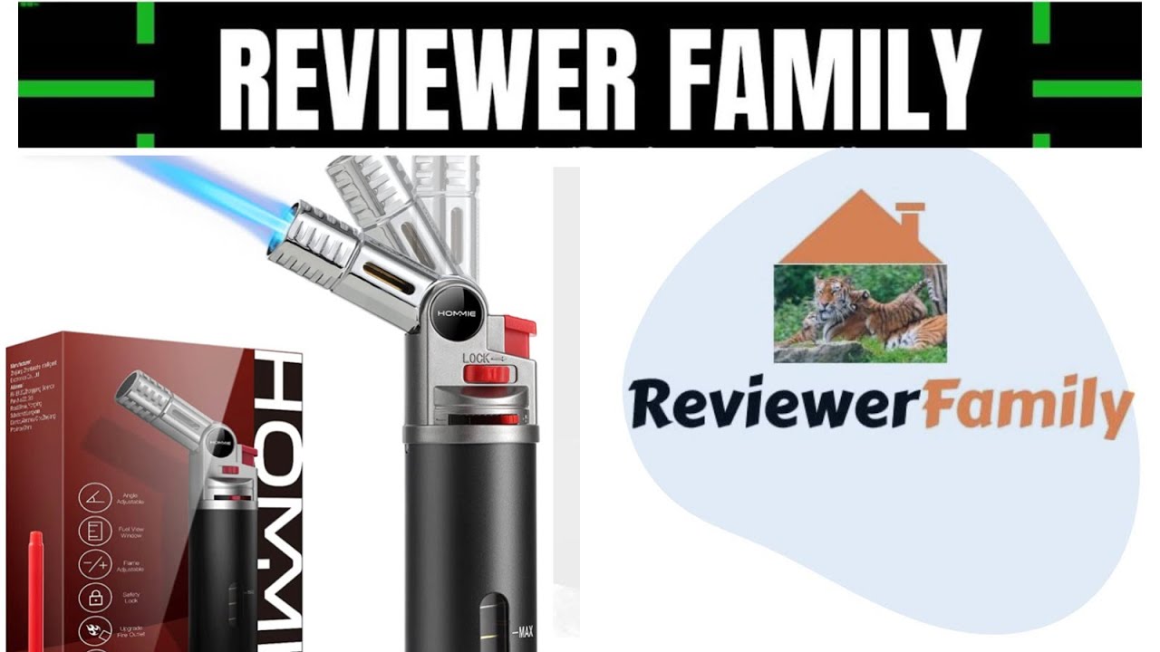Portable butane torch @ReviewerFamily