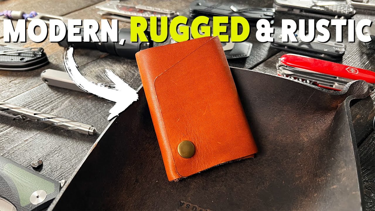 НОВЫЙ кошелек Craft & Lore Rollout имеет прочный современный вид, НО хорошо ли это?