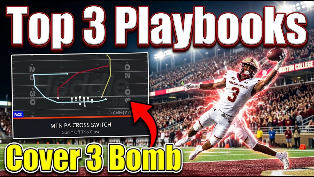 The UPDATED Best Offensive Playbooks in College Football 26! 🔥  (Use These 3)