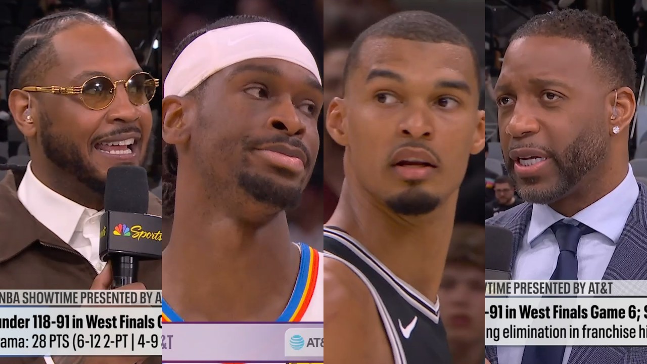 Melo, Vince и T-Mac о камбэке Уэмби и проблемах SGA в 6-м матче