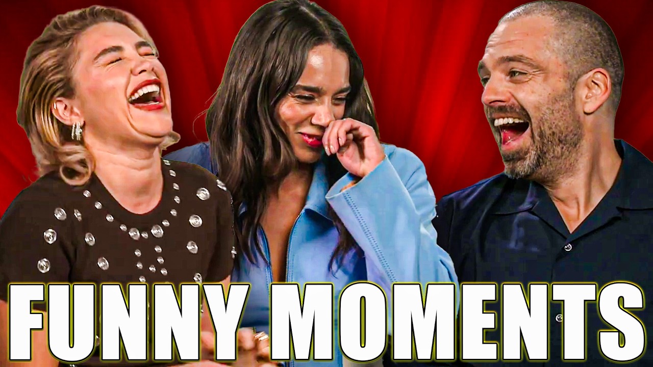 Thunderbolts Cast Funniest Moments Caught On Camera