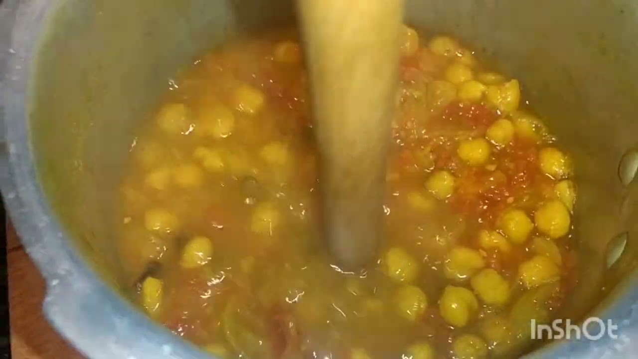 Dhaba style home made chhole