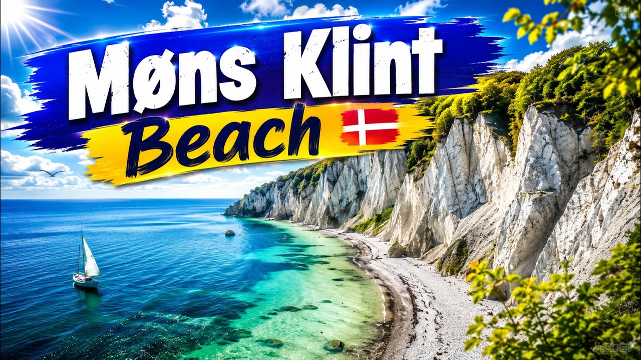 Møns Klint Beach in 4K 🇩🇰 | Denmark’s Hidden Paradise Shot on iPhone 17 Pro Max