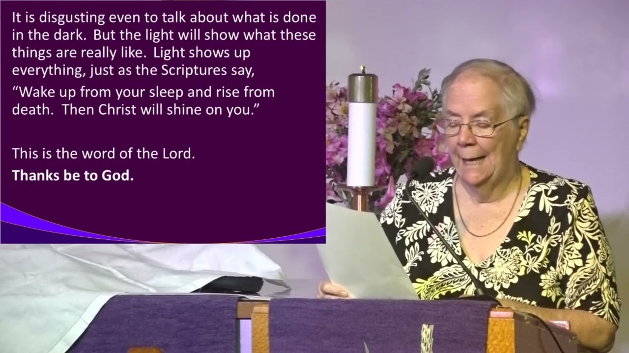 “Are your eyes open” sermon from Faith Church Warradale