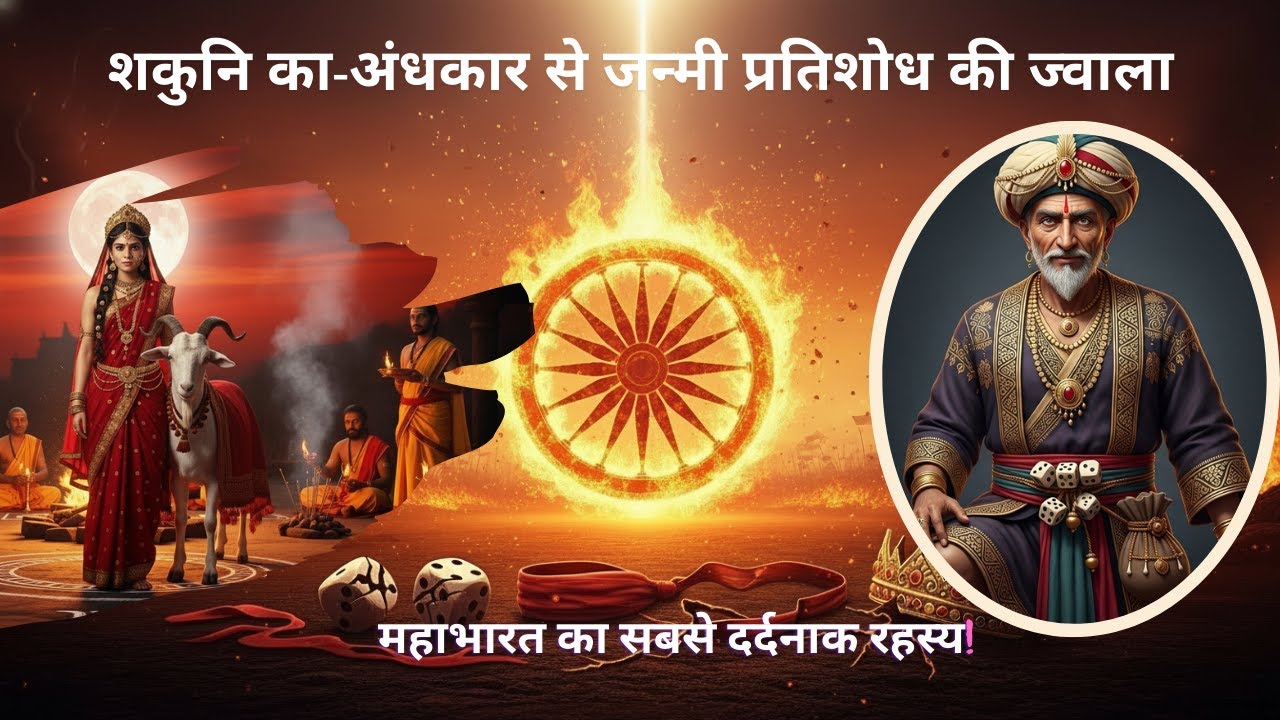 महाभारत का सबसे दर्दनाक रहस्य!, गांधारी का अंधेरा- शकुनि की पीड़ा का जन्म! Gandhari’s Dark Truth