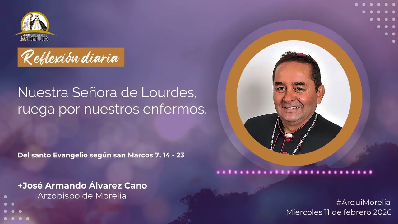 Reflexión diaria, miércoles 11 de febrero 2026