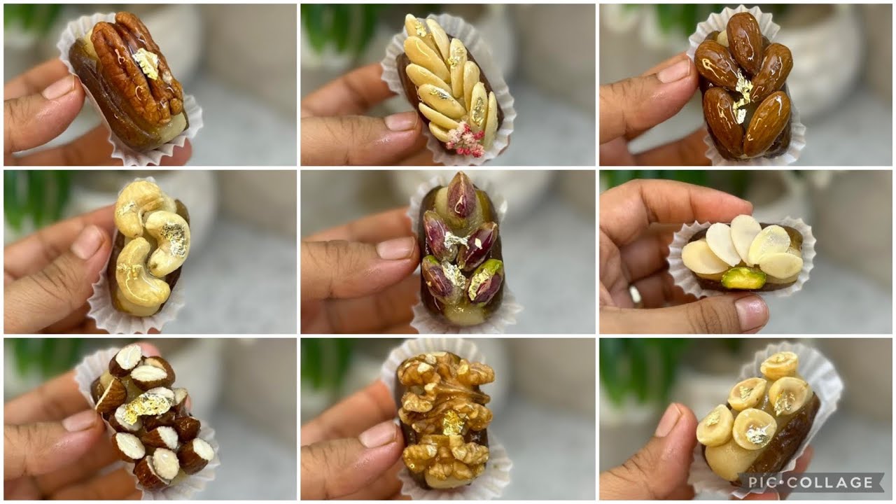 تمر محشي Dattes fourrées ضيافة راقية لكل مناسباتكم