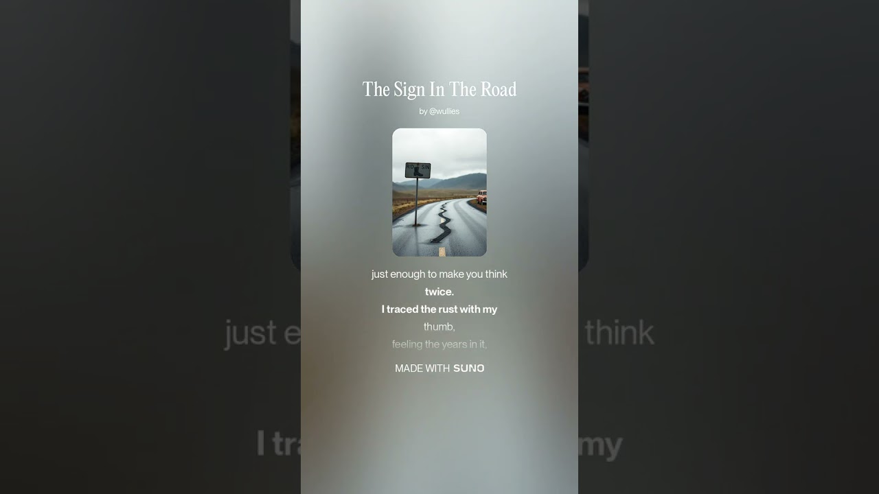 10  The Sign In The Road