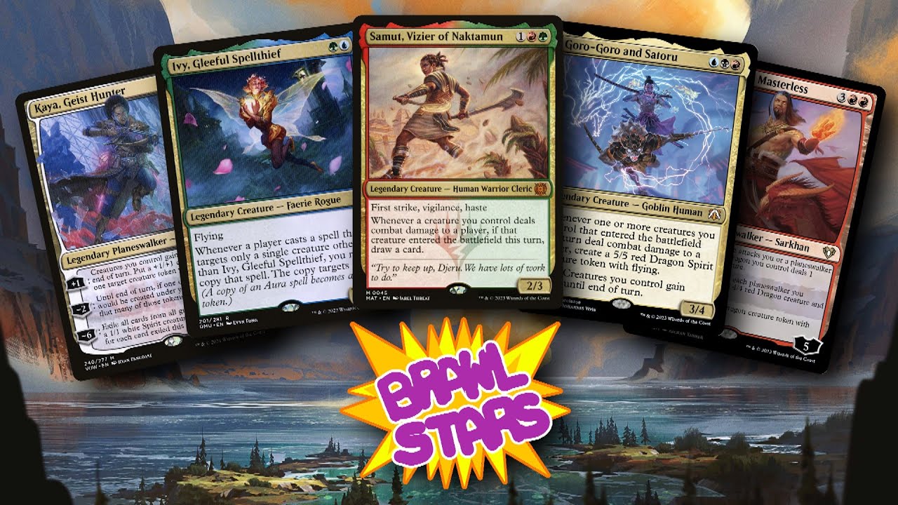 Ivy, Gleeful Spellthief & Kaya & Goro-Goro and Satoru & Samut & Sarkhan - Brawl Variety Hour