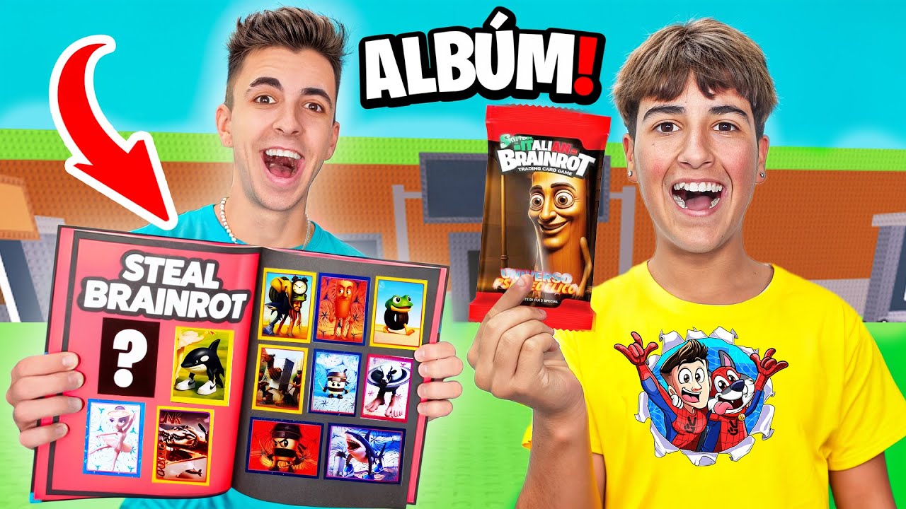 ABRIENDO SOBRES de STEAL A BRAINROT! *no creerás que nos toca!*