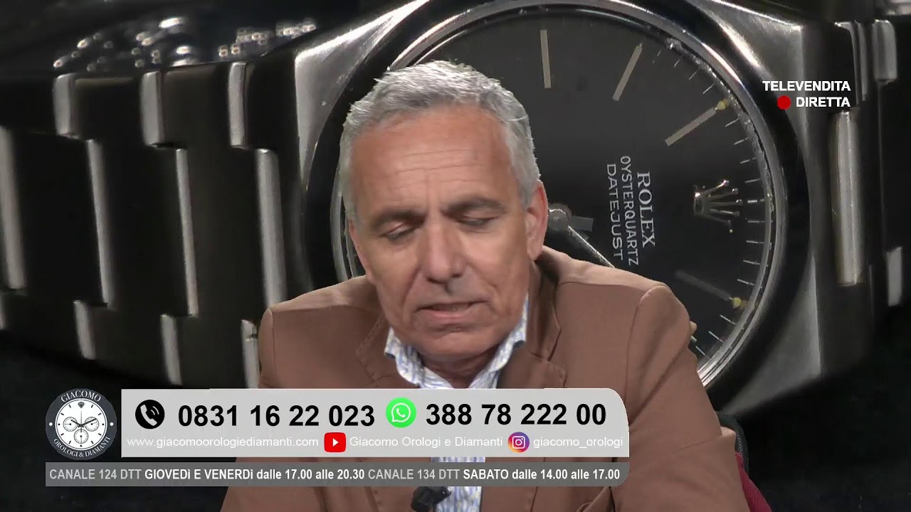 Puntata del 06/03/2026 Giacomo Orologi e Diamanti