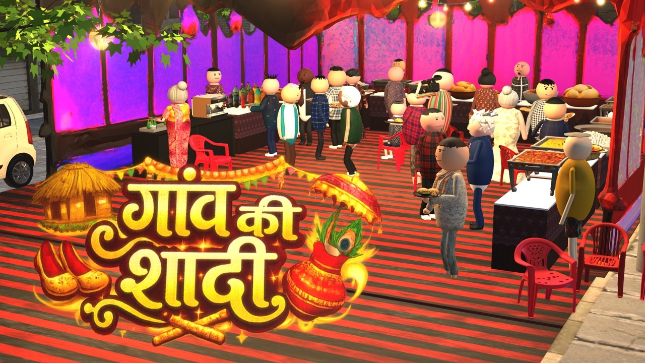 गांम में शादी - WEDDING IN THE VILLAGE COMEDY | DESI COMEDY | FUNNY CARTOON | MJO ‪@MakeJokeOf‬