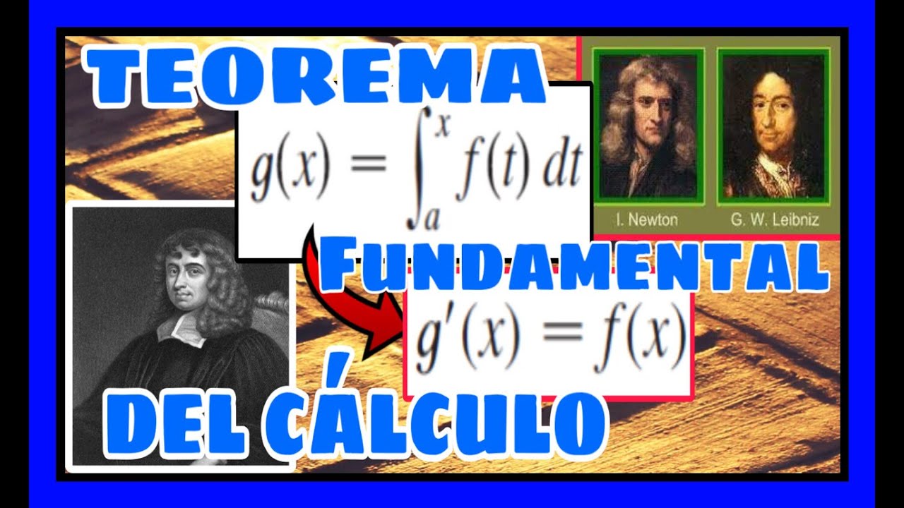 ¿Qué es el TEOREMA FUNDAMENTAL DEL CÁLCULO?