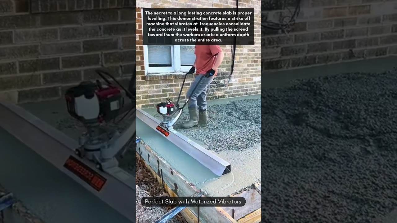Perfect Slab with Motorized Vibrators🔥