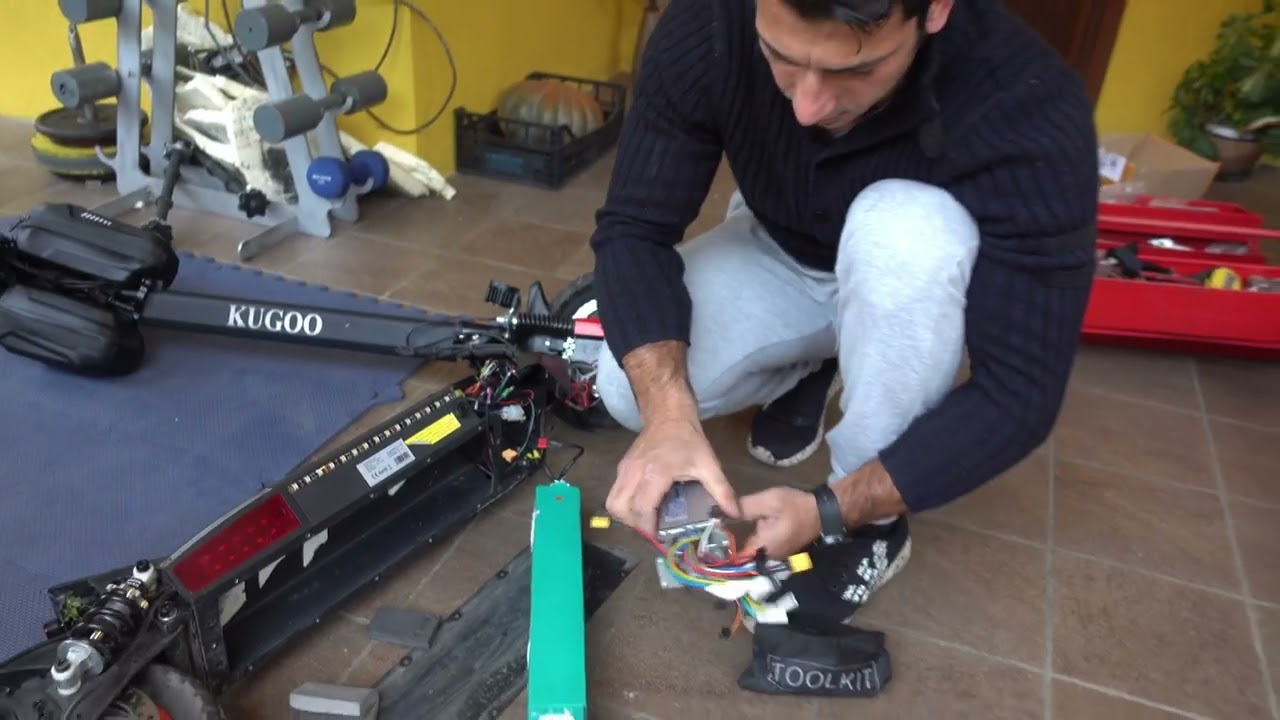 installazione doppio motore monopattino kugoo M4 pro
