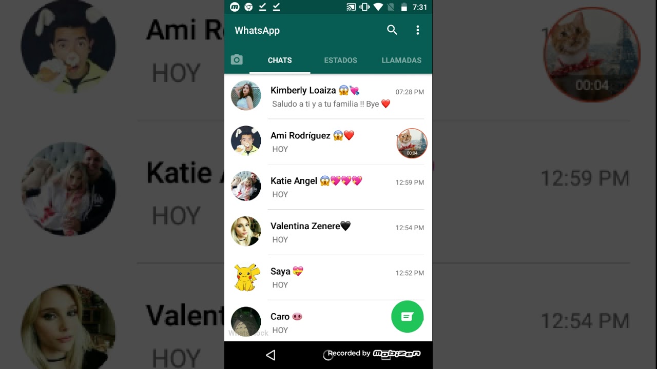Hablando Con Kimberly Loaiza Verdadera ( Chat Falso )- Hablando con famosos