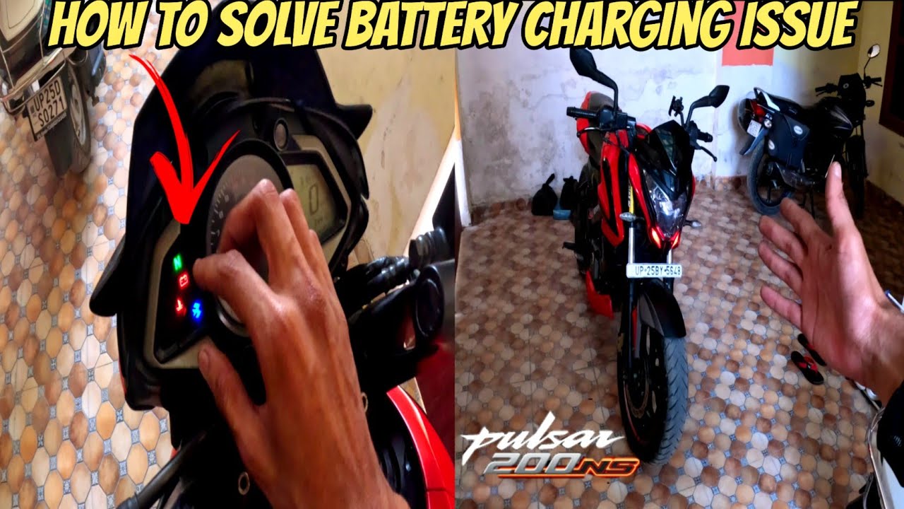 How to solve battery charging issue in bajaj pulsar ns200| Must watch