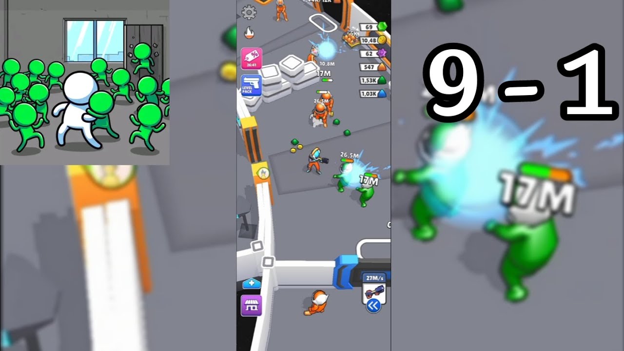 Walkers Attack - Android Gameplay Walkthrough Level 9 - Part 1